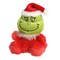 Aurora® Whimsical Dr. Seuss™ Santa Grinch Palm Pals™ Stuffed Animal - Magical Storytelling - Officially Licensed - Red 5 Inches